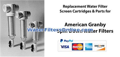 American Granby Spin Down Screen Water Filters American Granby Spin Down Screen Water Filters
