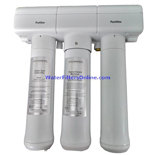 EcoWater Compatible Replacement Water Filters and Reverse Osmosis