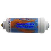 OmP-K2333-K 3/8'' quick conn_6'' long inline GAC Filter-1000